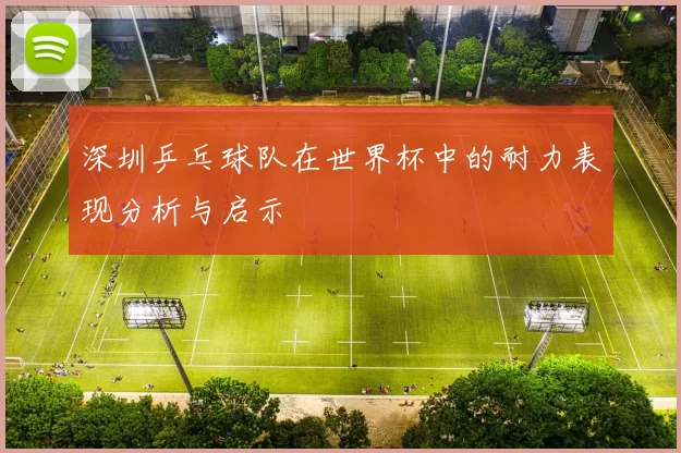 深圳乒乓球队在世界杯中的耐力表现分析与启示