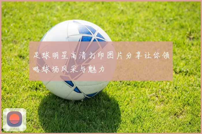 足球明星高清打印图片分享让你领略球场风采与魅力